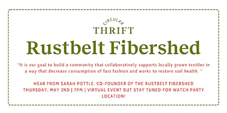 Rust Belt Fibershed - Hear from Co-Founder Sarah Pottle