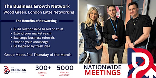 Imagem principal do evento The Business Growth Network, London North Latte Networking