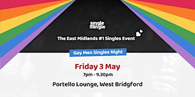 Gay Men Singles Night at Portello Lounge (all ages) primary image