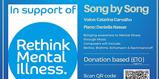 Song by Song - Rethink Mental Illness fundraiser recital  primärbild