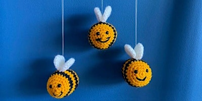 Bee Happy! An introduction to amigurumi (a style of crochet) primary image