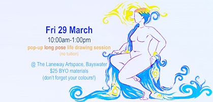 Imagem principal de Life Drawing in Bayswater - long pose session - Easter Good Friday