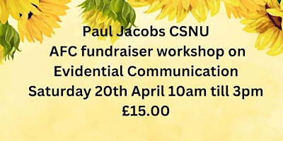 Imagen principal de Paul Jacobs CSNU Evidential Communication workshop