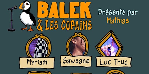 Primaire afbeelding van Rhino Comedy Club - Collectif Balek Stand-Up