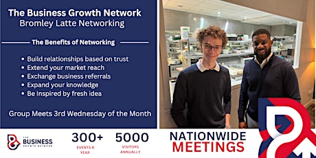 The Business Growth Network, Bromley Latte Networking Meeting