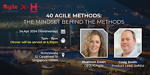 40 Agile Methods: The Mindset Behind The Methods primary image