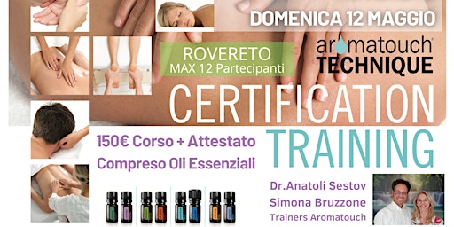 Imagem principal do evento TRENTO Corso  Aromatouch Technique