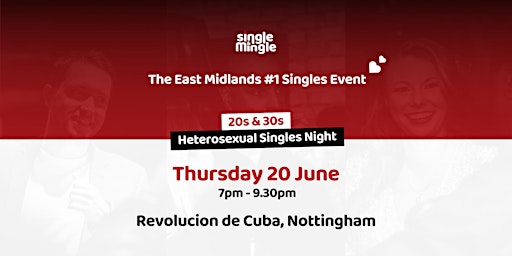 Primaire afbeelding van Singles Night at Rev de Cuba Nottingham (20s & 30s)