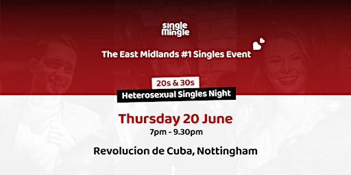 Singles Night at Rev de Cuba Nottingham (20s & 30s)  primärbild