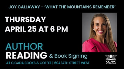 Author Reading & Book Signing with Joy Callaway