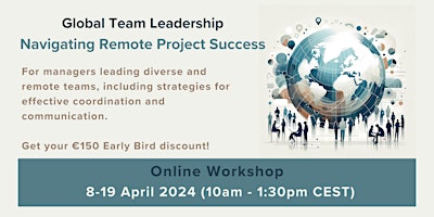 Primaire afbeelding van Global Team Leadership - Online Workshop