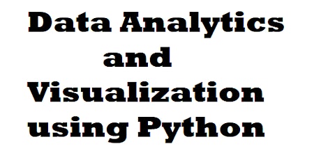 Data Analytics and Visualization using Python