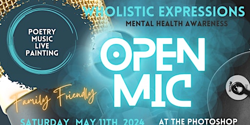 Immagine principale di Wholistic Expressions Poetry Open Mic 