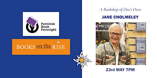 Imagem principal do evento FBF:'A Bookshop of One's Own' with Jane Cholmeley