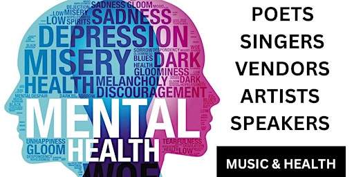 Imagem principal de RHYTHM & POETRY PRESENTS: ( mental health awareness month )  OPEN MIC  @MXP