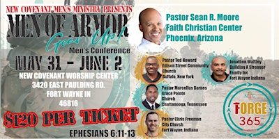 Men of Armor Men's Conference primary image