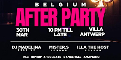 Primaire afbeelding van Old School R&B Brunch - Antwerp After Party