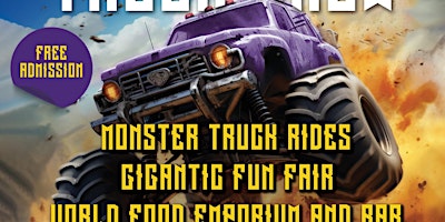 Imagem principal de FREE MONSTER TRUCK SHOW WITH FREE ADMISSION