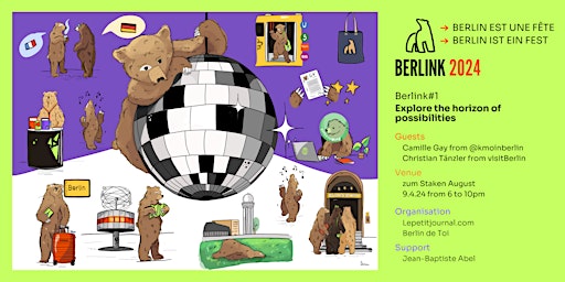 Imagem principal de Berlin is a party | Berlink #1 2024 | Explore the horizon of possibilities