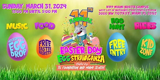 Immagine principale di 11th Annual Easter Day Eggstravaganza 