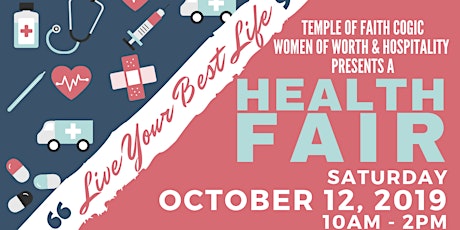 FREE Live Your Best Life Health Fair primary image