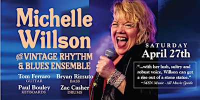 Hauptbild für Michelle Willson and the Vintage Rhythm and Blues Ensemble