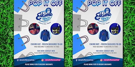 POP IT OFF POP UP SHOP