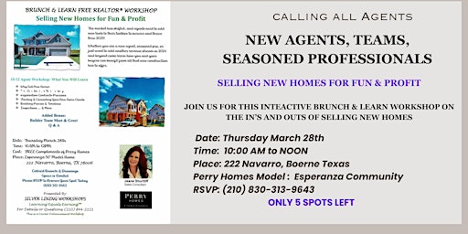 Image principale de Selling New Homes for Fun & Profit