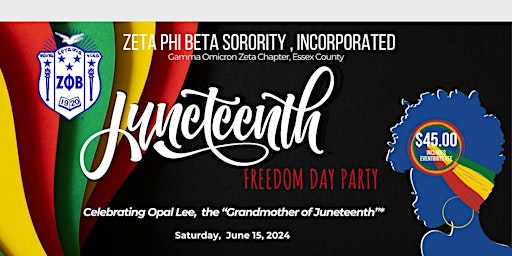 Imagem principal do evento Juneteenth in Jersey: Freedom Day Party
