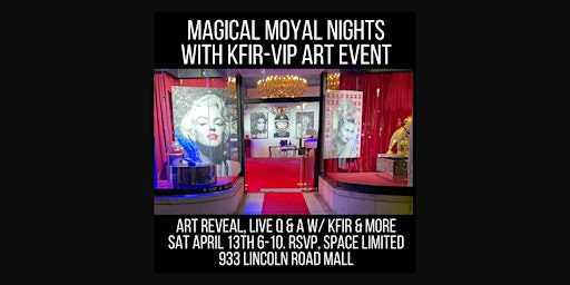 Imagem principal de Magical Moyal Nights w/ Celebrity Artist Kfir