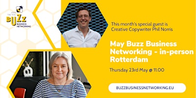 Image principale de May 2024 Buzz Business Networking Meet Up – Rotterdam