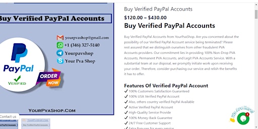 Hauptbild für Buy Verified Paypal Accounts In 15 March 2024