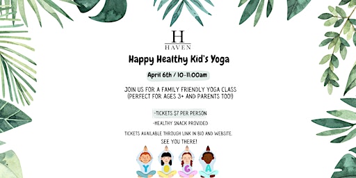 Imagen principal de Kids Yoga at Haven