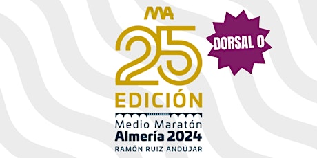 Dorsal 0 Medio Maratón Almería 2024