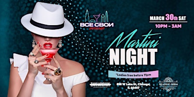 Imagen principal de VSE SVOI CHICAGO, "MARTINI NIGHT" 03/30 (READING ROOM)