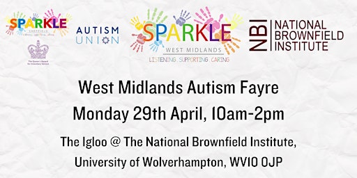 Imagem principal do evento Sparkle West Midlands Autism Fayre