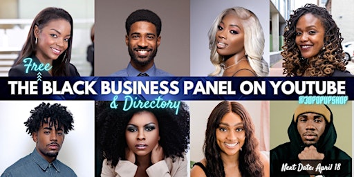 Imagem principal do evento Free Black Business Panel and Business Directory