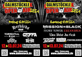 Hauptbild für Dalmstöckle Open Air 2024    12.+13.07.2024