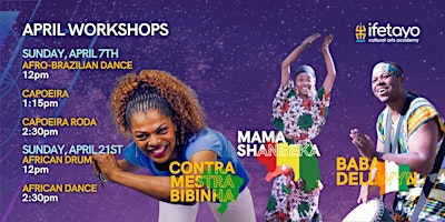 Imagen principal de Ifetayo's April Workshop Series