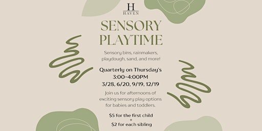 Hauptbild für Sensory Playtime