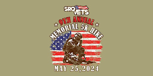 Imagen principal de 9th Annual SRQ VETS 5k Memorial Hike