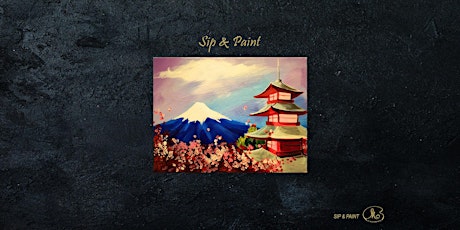 Sip and Paint: Beautiful of Japan (2pm Sat)