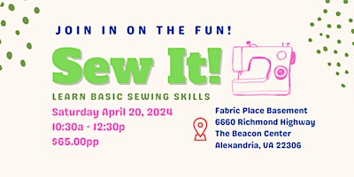 Sew it! primary image