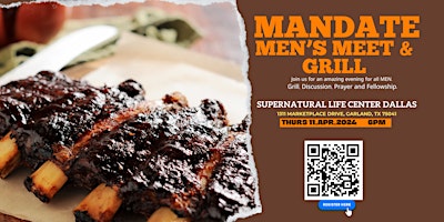 Mandate Meet and Grill for Men primary image