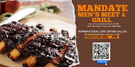 Image principale de Mandate Meet and Grill for Men
