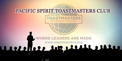 Pacific Spirit Toastmasters Club primary image