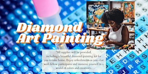 Imagem principal do evento Diamond Art Painting Workshop