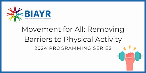 Primaire afbeelding van Movement for All - 2024 BIAYR Programming Series
