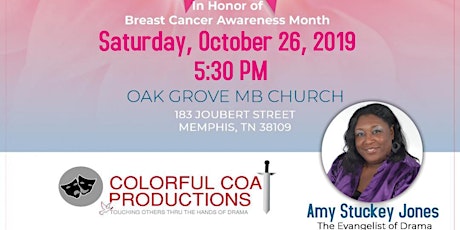 A Survivor's Story Breast Cancer Stage Play primary image