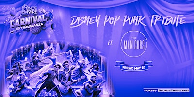 Imagem principal de Disney Pop Punk Tribute Ft. The Man Cubs - Late Show